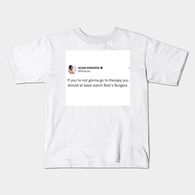 Bobs burgers #65 Kids T-Shirt by SugarSaltSpice